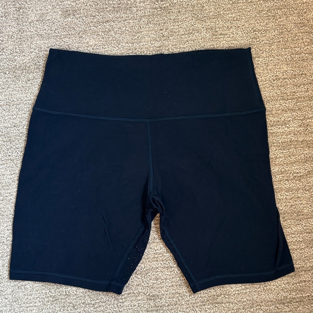 lululemon athletica Classic Dark Blue Bike Shorts